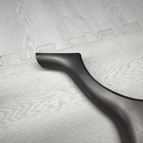OEM 01-06 BMW E46 M3 Lower Steering Wheel Trim Cover Plate Titan Shadow Grey