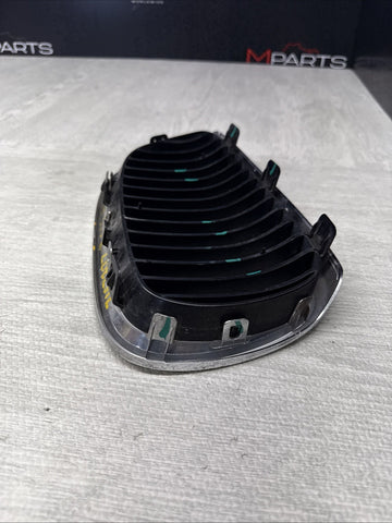 08-13 BMW E90 E92 E93 M3 Front Kidney Grille Left Chrome / Chrome Fins OEM