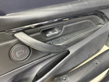 15-20 BMW F83 M4 Convertible Interior Seats & Panels Extended Leather Black