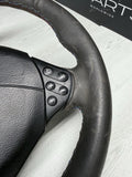 99-02 BMW E36 Z3 M M3 Steering Wheel Black 3 Spoke 32342229487 Prev Rewrapped