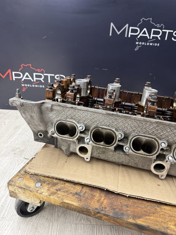 01-06 BMW E46 M3 S54 Motor Engine Cylinder Head Complete No Cams