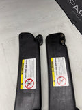 98-02 BMW Z3M Z3 M COUPE SUN VISOR VISORS SET BLACK *Tear*