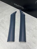96-02 BMW Z3M Roadster Front Windshield A Pillars Interior Trims Estoril Blue