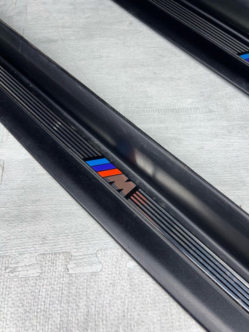 1996-2002 BMW Z3M Roadster Front Entrance Door Sills Scuff Plates Covers Trims