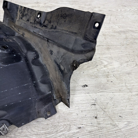 13-16 BMW F10 M5 FRONT RIGHT INNER FENDER LINER SPLASH SHIELD COVER REAR SECTION