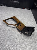 BMW E39 530i Wood Center Console Shifter Plate, Ashtray & Cover