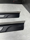 01-06 OEM E46 M3 BMW M3 Left Right Pair Door Sills Panels Scuff Plates