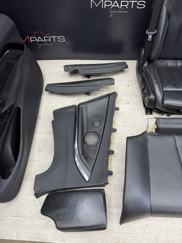 15-20 BMW F83 M4 Convertible Interior Seats & Panels Leather Black *Notes*