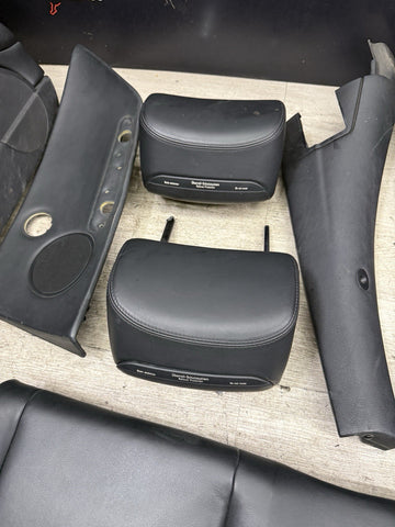 01-06 BMW E46 M3 Convertible Interior Heated Seats & Panels Nappa Black
