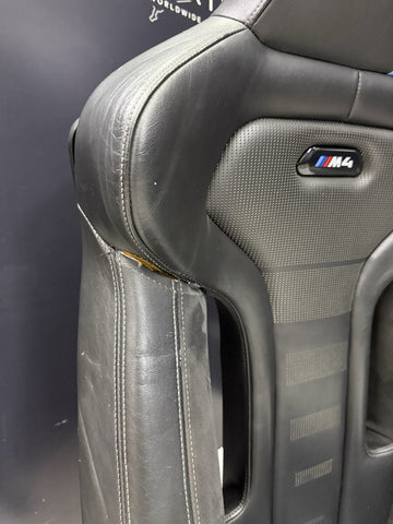 15-20 BMW F82 M4 CS M4cs Coupe Front Right Passenger Seat Black