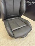16-18 BMW F87 M2 Coupe Interior Front Left Driver Seat Black / Blue Stitching