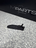 01-06 BMW E46 M3 Left Headlight Washer Jet Cover Cap OEM 8256179 Carbon Black
