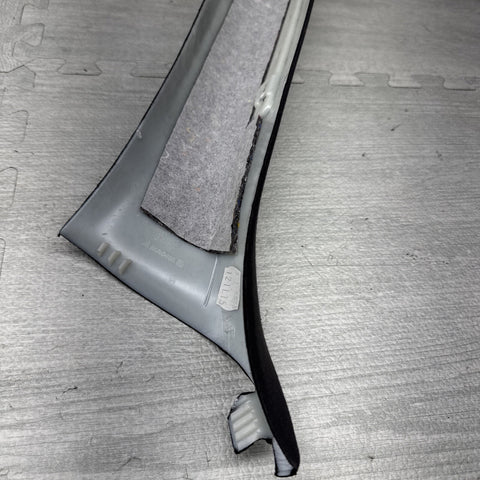 2001-2006 BMW M3 E46 Front Right RH Passenger A Pillar Trim Cover Black OEM