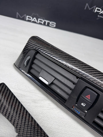 15-20 BMW F83 M4 Carbon Fiber Interior Dash Dashboard Trim Set OEM