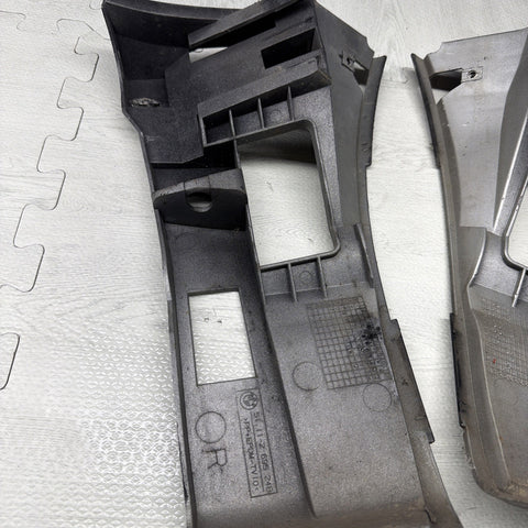 01-06 BMW E46 M3 FRONT BUMPER COVER GUARDS BRACKETS 2695247