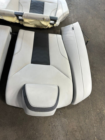 BMW 21-24 G82 M4 Coupe OEM Rear Seats Silverstone Leather