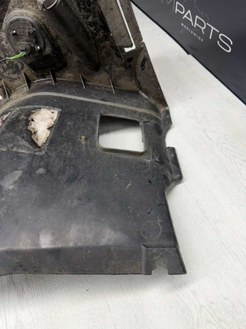 OEM BMW E46 M3 Front Left Splash Shield + Temp Sensors Guard *Cracked