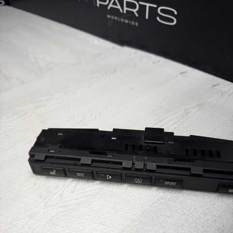 01-06 BMW E46 M3 3Series Heated Seat DSC Sport Console Control Panel OEM 6914751