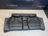 BMW F82 M4 Coupe 15-20 Rear Back Seats Cushion Black Leather Backrest Bench