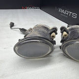01-06 BMW E46 M3 Front Left Right Passenger Driver Bumper Fog Lights Clear OEM