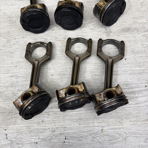 BMW OEM E36 M3 S52 PISTONS CONNECTING RODS SET 11251405702 11241247175