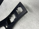 09-13 BMW E93 M3 CONVERTIBLE DCT CIC LEATHER CENTER CONSOLE TRIM