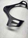 08-13 BMW E90 E92 E93 M3 Lower Steering Wheel Trim Cover Plate Black