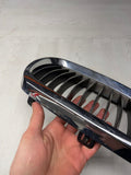 08-13 BMW E90 E92 E93 M3 Front Kidney Grille Right Chrome / Chrome Fins OEM