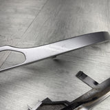 BMW E46 M3 01-06 FRONT RIGHT LEFT HEADLIGHT MOLDING PAIR TITAN SILVER *Notes*