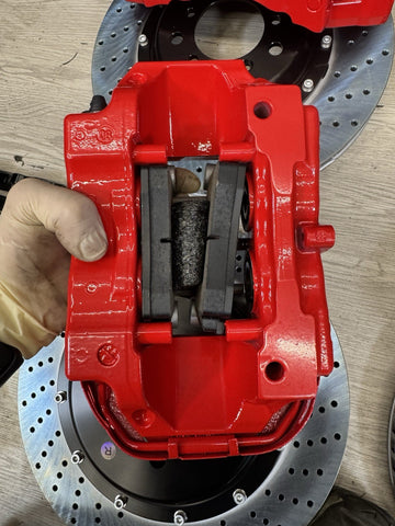 08-13 BMW E90 E92 E93 M3 BREMBO Big Brake Kit Calipers Rotors Set NEW Plug Play