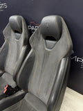14-19 LAMBORGHINI HURACAN LP610-4 FRONT SEATS OEM + REMOVABLE HONDA CIVIC RAILS