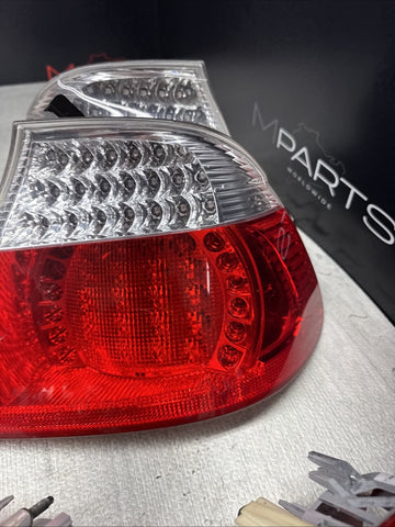 01-06 BMW E46 325 330 M3 Convertible Rear LED Tail Lights Set OEM *Notes*