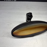 01-06 BMW E46 M3 Rearview Rear View Oval Mirror *Damage
