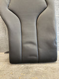 BMW F82 M4 Coupe 15-20 Right Rear Back Seats Black Leather Back Rest Backrest