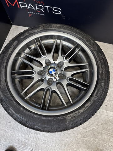 BMW E39 M5 18” STYLE 65 ALLOY WHEEL CHROME SHADOW FRONT RIM
