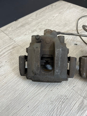 94-02 BMW E36 M3 REAR BRAKE CALIPERS + STAINLESS STEEL LINES