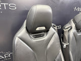 15-20 BMW F83 M4 Convertible Interior Seats & Panels Extended Leather Black