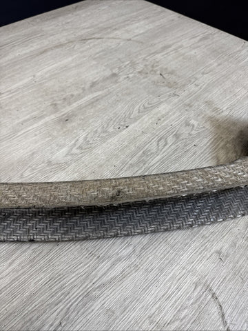 01-06 BMW E46 M3 Front Bumper Rebar Reinforcement Beam *Cracked*