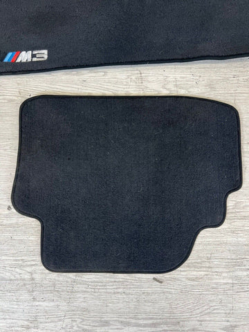 Used Genuine 2008-2013 BMW E92 M3 Carpets Floor Mats Black Front & Rear