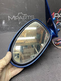 OEM 1999-2003 BMW E39 M5 Door Side Mirrors Power Fold Lemans Blue