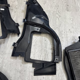 BMW E92 M3 08-13 Front  Lower Upper Top Cabin Micro Filter Housings Covers Oem