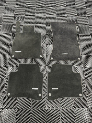 MERCEDES BENZ S550 FLOOR MATS FRONT REAR A2014 2015 2016 2017 A2226806348 OEM