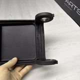 01-06 BMW E46 M3 Center Console Armrest Arm Rest Black Leather *Notes*