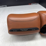 2001-2006 BMW E46 M3 Convertible Cinnamon Rear Headrests Head Rests Pair *Notes*