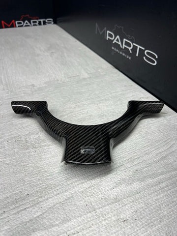 BMW E46 M3 01-06 Carbon Fiber Steering Wheel Lower Trim