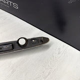01-06 BMW E46 M3 Convertible Trunk Lid Grip Key Deck Handle Silver Gray