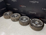 07-13 BMW E90 E92 E93 M3 STYLE 220 19" M FOUR WHEELS RIMS STAGGERED *NOTES*