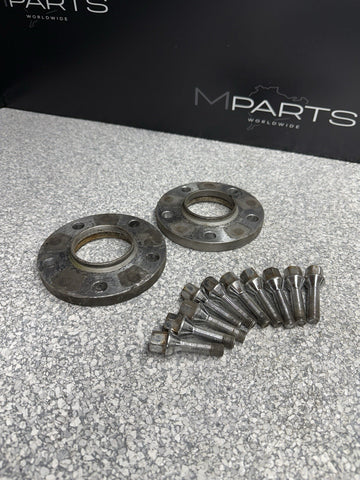 15MM Spacers + Extended Bolts PAIR 5x120 BMW E SERIES