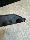 01-06 BMW E46 M3 Right Head Light Washer Jet Trim Cover 8256180 Carbon Black