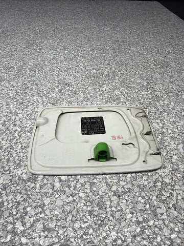 2000-2006 BMW E46 323 325 330 M3 Fuel Gas Cover Door Lid Alpine White OEM